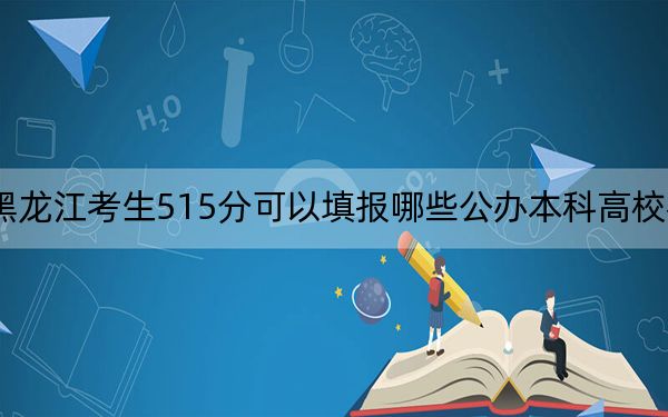 黑龙江考生515分可以填报哪些公办本科高校名单？（供2025届高三考生参考）