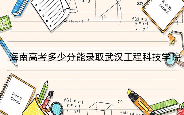 海南高考多少分能录取武汉工程科技学院？2024年综合录取分483分