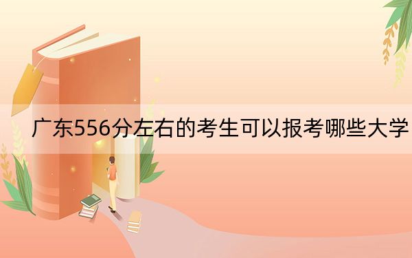 广东556分左右的考生可以报考哪些大学？ 2025年高考可以填报50所大学