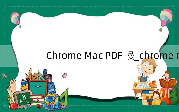 Chrome Mac PDF 慢_chrome mac