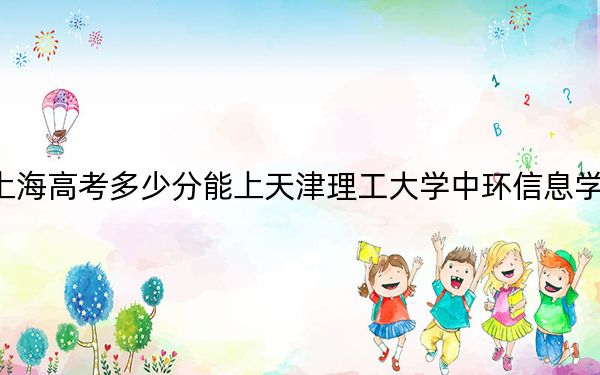 上海高考多少分能上天津理工大学中环信息学院？2024年综合最低403分