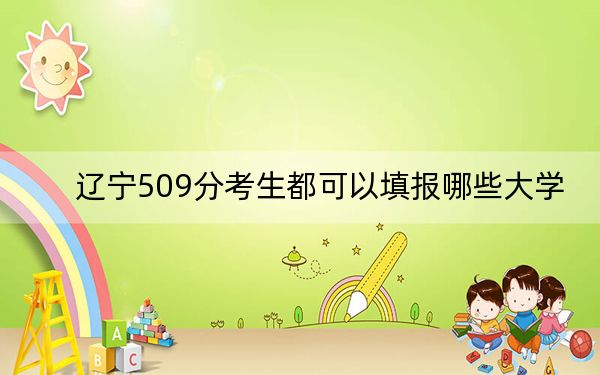 辽宁509分考生都可以填报哪些大学？（附带近三年509分大学录取名单）