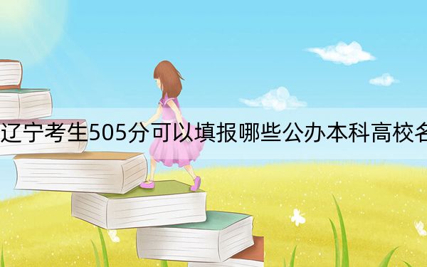 辽宁考生505分可以填报哪些公办本科高校名单？ 2024年高考有29所最低分在505左右的大学