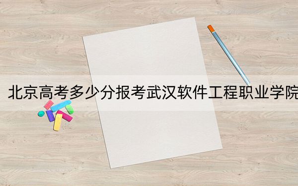 北京高考多少分报考武汉软件工程职业学院？附2022-2024年最低录取分数线