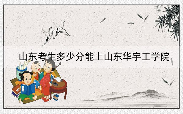 山东考生多少分能上山东华宇工学院？附2022-2024年院校投档线